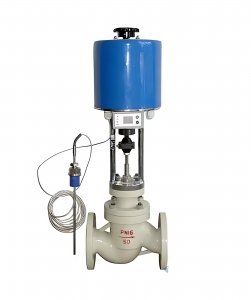 溫控電動調閥|ZZWPE-16C DN80調節供水溫度